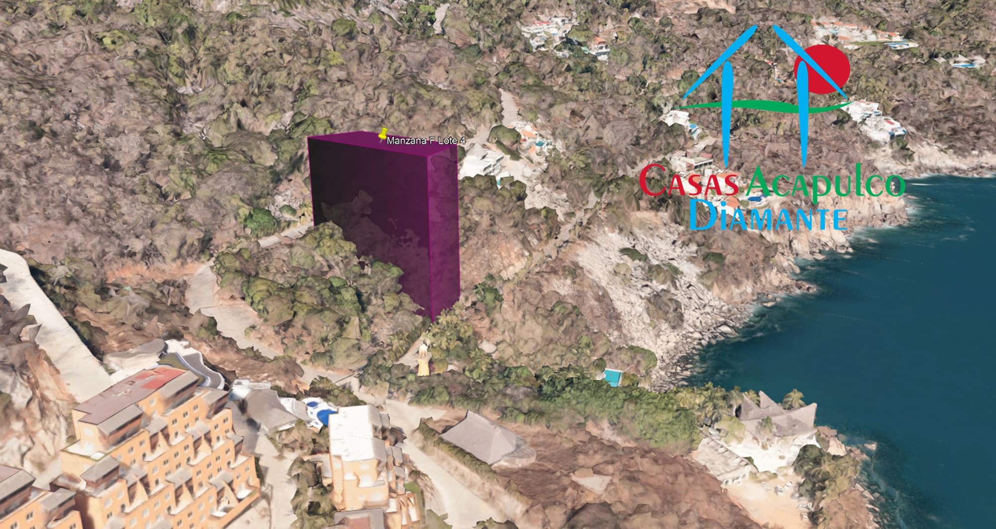 Terreno Brisas del Marqués Manzana F Lote 4 - Ubicación satelital y entorno 5